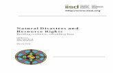 Natural Disasters and Resource Rights - Building resilience - IPCC