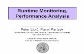 Runtime Monitoring, Performance Analysis - Department of