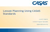 Lesson Planning Using CASAS Standards