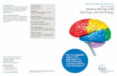 Human Biology with Sociology and Psychology - Glasgow
