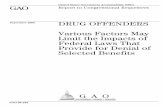 DRUG OFFENDERS September 2005 - Government Accountability Office