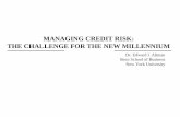 Managing Credit Risk - New York University