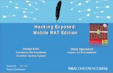 Hacking Exposed: Mobile RAT Edition - RSA Conference