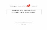 APPROVED DOCUMENT - Building & Construction Authority