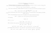 Classical Mechanics Problem 1 Solution - MIT