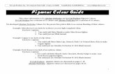 Pigment Colour Guide - Tri-Lab Products
