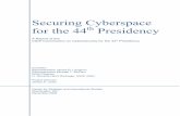 Securing Cyberspace for the 44th Presidency - Center for Strategic