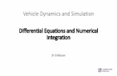 Differential Equations and Numerical Integration