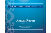 Front cover - Columbia Global Centers - Columbia University