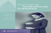 Managing Gestational Diabetes - Vanderbilt University Medical Center
