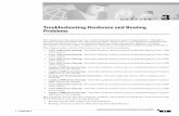 Troubleshooting Hardware and Booting Problems - Cisco