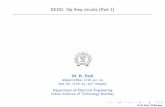 Op Amp circuits - Department of Electrical Engineering - Indian