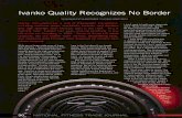 Ivanko Quality Recognizes No Border - Ivanko Barbell Company
