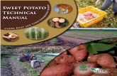 Sweet Potato Technical Manual - Caribbean Agricultural Research