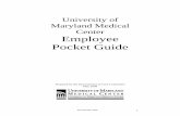 Employee and Resident Pocket Guide - University of Maryland