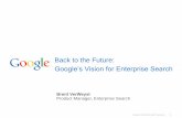 Google's Vision for Enterprise Search