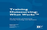 Economics of Training Outsourcing - CEdMA