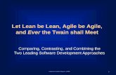 Applying Lean to Software - Lean & Kanban 2009