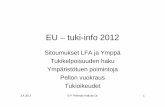 EU-tuki-info2012 AB-alueet p¤  - MTK
