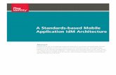 A Standards-based Mobile Application IdM Architecture - Enterprise