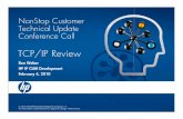 TCP/IP Review - HP - Hewlett Packard