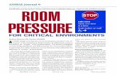 ROOM PRESSURE FOR CRITICAL ENVIRONMENTS - Airflow