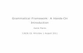 Tutorial slides - Grammatical Framework