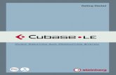 Cubase LE â€“ Getting Started -
