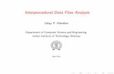 Interprocedural Data Flow Analysis