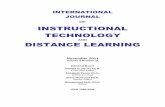 INSTRUCTIONAL TECHNOLOGY DISTANCE LEARNING