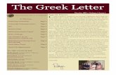 The Greek Letter - Office Of Greek Life - Florida State University