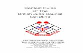 Contest Rules Of The British Judo Council Oct 2010