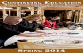 spring 2014 spring 2014 continuing education continuing education