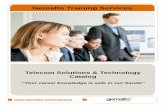 Telecom Solutions & Technology Catalog - Gemalto