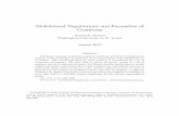 Multilateral Negotiations and Formation of Coalitions - Washington