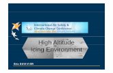 High Altitude g Icing Environment - EASA