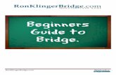 Beginners Guide to Bridge. - Bridge in India