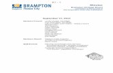 Minutes - the City of Brampton