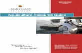 Aquaculture Resource Guide - University of Maryland Extension