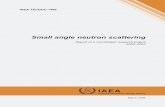 Small angle neutron scattering - IAEA Publications - International