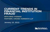 Trends in Financial Institution Fraud - Webinar Success