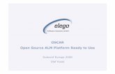 OSCAR Open Source ALM Platform Ready to Use - elego Software