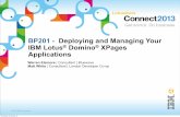 BP201 - Deploying and Managing Your IBM Lotus® Domino