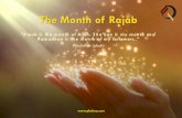 The Month of Rajab - QFatima