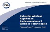 Industrial Wireless Application Implementations & Wireless ...