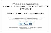 2016 MCB Annual Report | Mass.gov