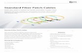 Standard Fiber Patch Cables