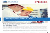 PECB Certified OHSAS 18001 Lead Auditor