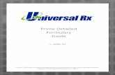 Prime Detailed Formulary Guide - Universal Rx