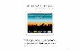 EQUAL S700 Users Manual